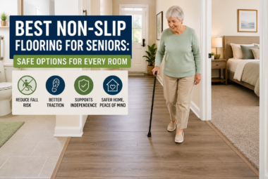 best non-slip flooring for seniors