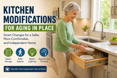 kitchen modifications for aging in place