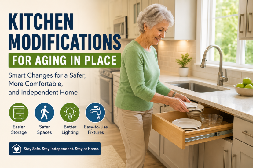 kitchen modifications for aging in place