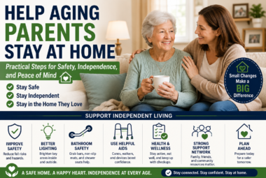 How to help aging parents stay at home