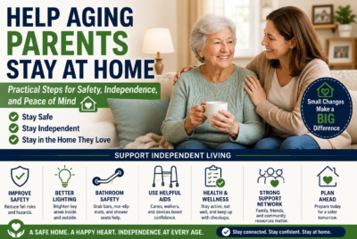 How to help aging parents stay at home